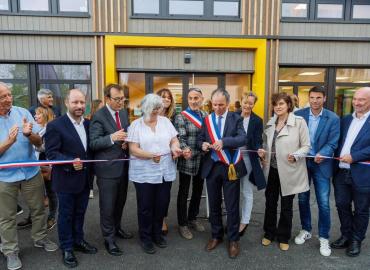 Inauguration  de l'extension de l'école de Saint Martin Bellevue